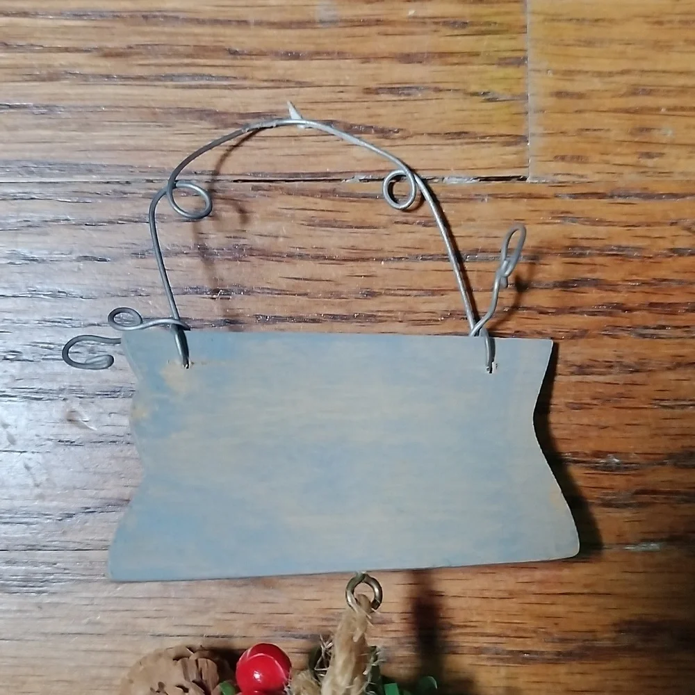 Bear Crossing Christmas Ornament